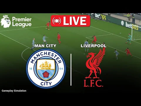 Video Thumbnail: Manchester City vs Liverpool LIVE | Premier League 2025/26 | eFootball Simulation GamePES 21