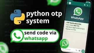How to Send Verification Codes OTP via WhatsApp API Build a WhatsApp OTP System with Python