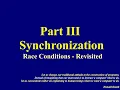 Concurrent Computing Part III Race Conditions -