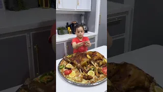 اليوم الأميرة أبدعت في الطبخ شلونها 