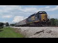 W001 With A Southern Pacific Passenger Car at Crofton Kentucky