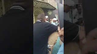 جلسة تلاوة مع فضيلةالشيخ أحمد عشي   من سورة ق   مسجد الميناء البري بعطبرة  دندنها