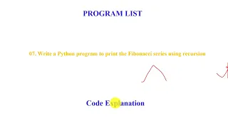 07 Write a Python program to print the Fibonacci series using recursion
