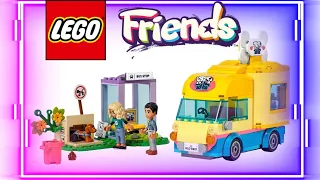 LEGO Friends 41741 Dog Rescue Van Speed Build - Mr Bricksky