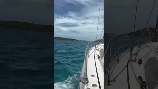 A clip from a video where we sail to Tobago Cays, link below to full episode,#svsaracenstravels