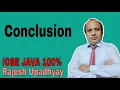 The Conclusion ICSE JAVA 100
