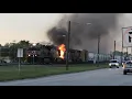 Holy Cow Train Catches Fire at Bryan TX 23