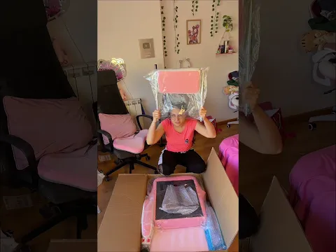 Me compré una silla gamer rosa