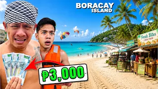 3,000 PESOS sa BORACAY Island – MAKA SURVIVE KAYA?