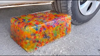 ORBEEZ COCA COLA BALLOON VS CAR, Coca Cola Zero, PowerAde, Fanta, Sprite, Fruko and Mentos Diff Unde