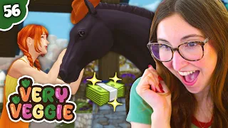 flirts, medals & our first house 🥕 very veggie legacy #56 (the sims 4)