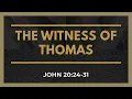 Download Lagu September 7, 2025 (PM) - The Witness of Thomas