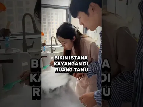 Eksperimen Es Kering Di Dapur!#pintar #vlog #cerita