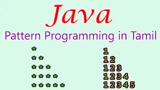 Program to print half pyramid using and Numbers Java Pattern Programming