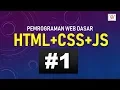 Seri Web Dasar HTML CSS JavaScript Introduction