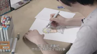 Masashi Kishimoto s drawing Naruto Sasuke