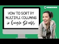How to Sort by Multiple Columns in Google Sheets MUST-KNOW Tip for Teachers TUTORIAL