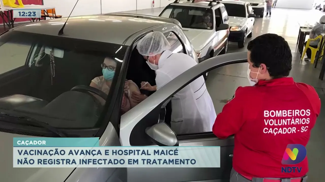 Caçador: vacinação contra Covid-19 avança e Hospital Maicé não registra internações pela doença