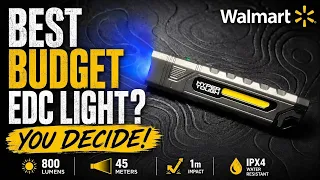 Hyper Tough 800 Lumen Rechargeable Pocket Light Review Walmart s Best Budget EDC Flashlight