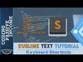 Sublime Text Tutorial Keyboard Shortcuts