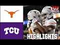 Texas Longhorns vs TCU Horned Frogs Full Game Highlights