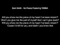 Lagu Sam Smith - No Peace Featuring YEBBA Lyrics