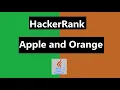Apple and Orange Hackerrank Solution - Java 8 Hackerrank Algorithms