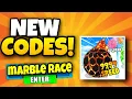 NEW MARBLE RACE CLICKER ALL WORKING CODES 2022 MARBLE RACE CLICKER CODES