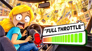 driving a car using only my voice