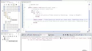 Advanced Java tutorial - Assertion Usage