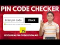How to Create A Real API Based Pin Code Checker for Shopify Store Free Code