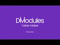 Divi-Modules - Table Maker