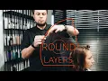 ROUND LAYERS HAIRCUT for long hair long layered haircut tutorial - NIKITOCHKIN