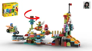 MERRY GO ROUND Lego classic 11019 ideas How to build