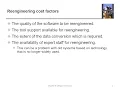 Ch9 Software Evolution 3 - Re-engineering and Refactoring