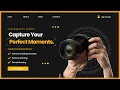 Create a Fullstack Photography Website from Scratch with Django HTML CSS and JavaScript