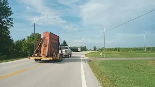 Bicycling SR 67 294 in Wyandot County Ohio