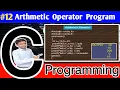 Arithmetic Operator in C Language Arthmetic Operator in hindi