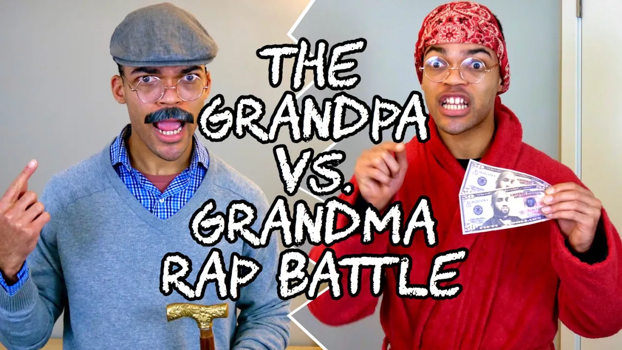 The Grandpa vs. Grandma Rap Battle