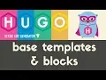 Base Templates Blocks Hugo - Static Site Generator Tutorial 16