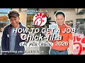 HOW TO GET A JOB AT CHICK-FIL-A 2026 STEP BY STEP