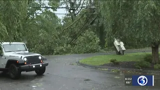 Storm damage reported in North Branford