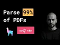How I Parse 99 of PDFs into Structured Data