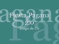 Fiesta Pagana 2.0  Mägo de Oz con letra
