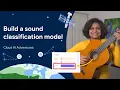 Build sound classification model with no code