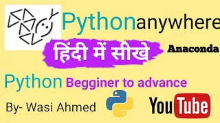 pythonanywhere anaconda for advance and begginer easy method