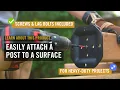 Easily stabilize attach your post to your deck or surface Learn about our Product WPCP4B