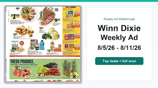 Winn Dixie Weekly Ad 26 - 26 Top Deals