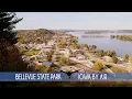 Bellevue State Park Iowa By Air