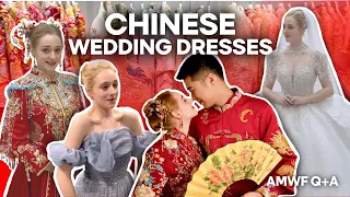 中国婚纱让我震惊：中外伴侣问答